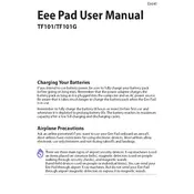 ASUS Eee Pad Transformer (TF101G) Tablet manual cover