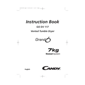 Candy GO V 117-80 manual cover