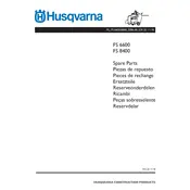 Husqvarna FS 6600 Saw manual cover