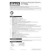 Sealey HT104R Torch manual cover