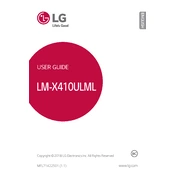 LG K30 LM-X410ULML X410ULM LRA Phone manual cover