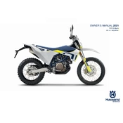 Husqvarna 701 Enduro 2021 Motorcycle manual cover