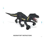 Kamigami Mattel Jurassic World Robot Indoraptor FWN70 Toy manual cover