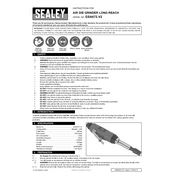 Sealey GSA672.V2 Grinder manual cover