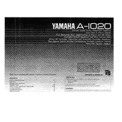 Yamaha A-1020 Amplifier manual cover