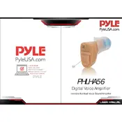 Pyle PHLHA56 Hearing Amplifier manual cover