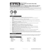 Sealey SA84.V2 Hose Reel manual cover