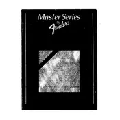 Fender D'Aquisto Guitar manual cover