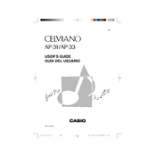 Casio Celviano AP31 Keyboard manual cover