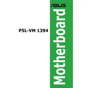 ASUS P5L-VM 1394 Motherboard manual cover