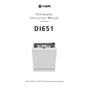 Caple DI651 Dishwasher manual cover