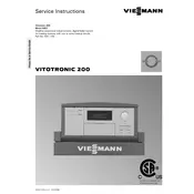 Viessmann Vitotronic 200 KW2 Control Unit
