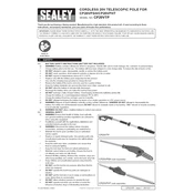 Sealey CP20VTP Pole manual cover