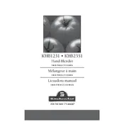 KitchenAid KHB1231 Blender manual cover