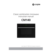 Caple CM140 Microwave manual cover