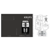 Krups Savoy ET450 Coffee Machine manual cover
