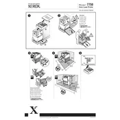 Xerox Phaser 7750 Attach Ramp Printer manual cover