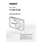 Olympus T-100 manual cover