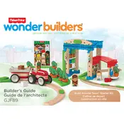 Fisher Price Mattel Wonder Builders Build Around Town Starter Kit GJF89 Toy manual cover