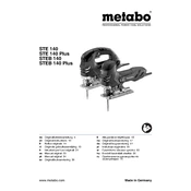 Metabo STE 140 Plus Saw manual cover