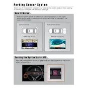 Acura RLX Hybrid Parking Sensor System 2014 Sedan manual cover