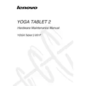 Lenovo YOGA Tablet 2-851F Tablet