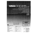 Yamaha CDC-615 Disc Player manual cover