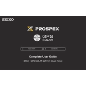 Seiko Prospex 8X53 GPS Solar