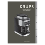 Krups KM550D50 Coffee Machine manual cover