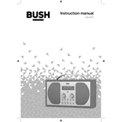 Bush DAB-1507 5535927 Radio manual cover