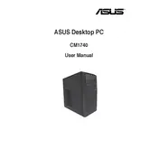 ASUS CM1740 CPU manual cover