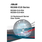 ASUS RS300-E10-PS4 Server manual cover