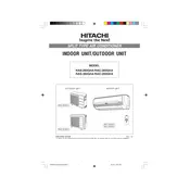 Hitachi RAC-260GHA Air Conditioner manual cover