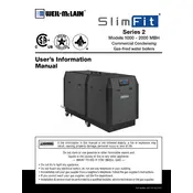 Weil-McLain SlimFit 1000 Series 2 Boiler manual cover