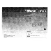 Yamaha C-60 Amplifier manual cover