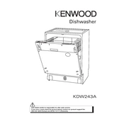 Kenwood KDW243A manual cover