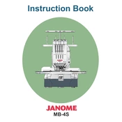 Janome MB-4S manual cover