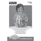 Fisher Price Mattel Sweet Streets City Dinner and Show H6585 Toy manual cover