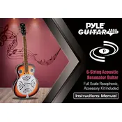 Pyle PGA500BR Guitar manual cover