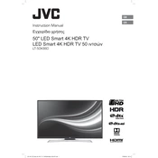 JVC LT-50K880 manual cover