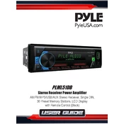 Pyle PLML51DB Amplifier manual cover