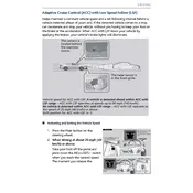 Acura RLX Sport Hybrid Adaptive Cruise Control with Low Speed Follow 2019 Sedan manual cover