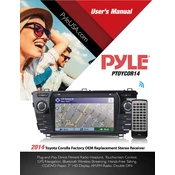 Pyle PTOYCOR14 Stereo Receiver manual cover