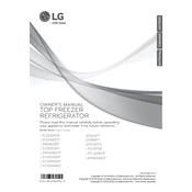 LG LRTLS2403S Refrigerator manual cover