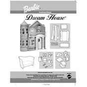 Barbie Mattel Dream House B5193 Toy manual cover