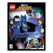 LEGO Super Heroes 6860-4 Construction Set manual cover