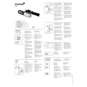 Korona 79417 Scale manual cover