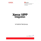 Xerox FreeFlow Web Services VIPP Ver.5.0 Software manual cover