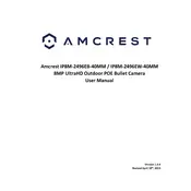 Amcrest IP8M-2496EB-40MM Security Camera manual cover