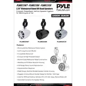 Pyle PLMR22BK Speaker manual cover